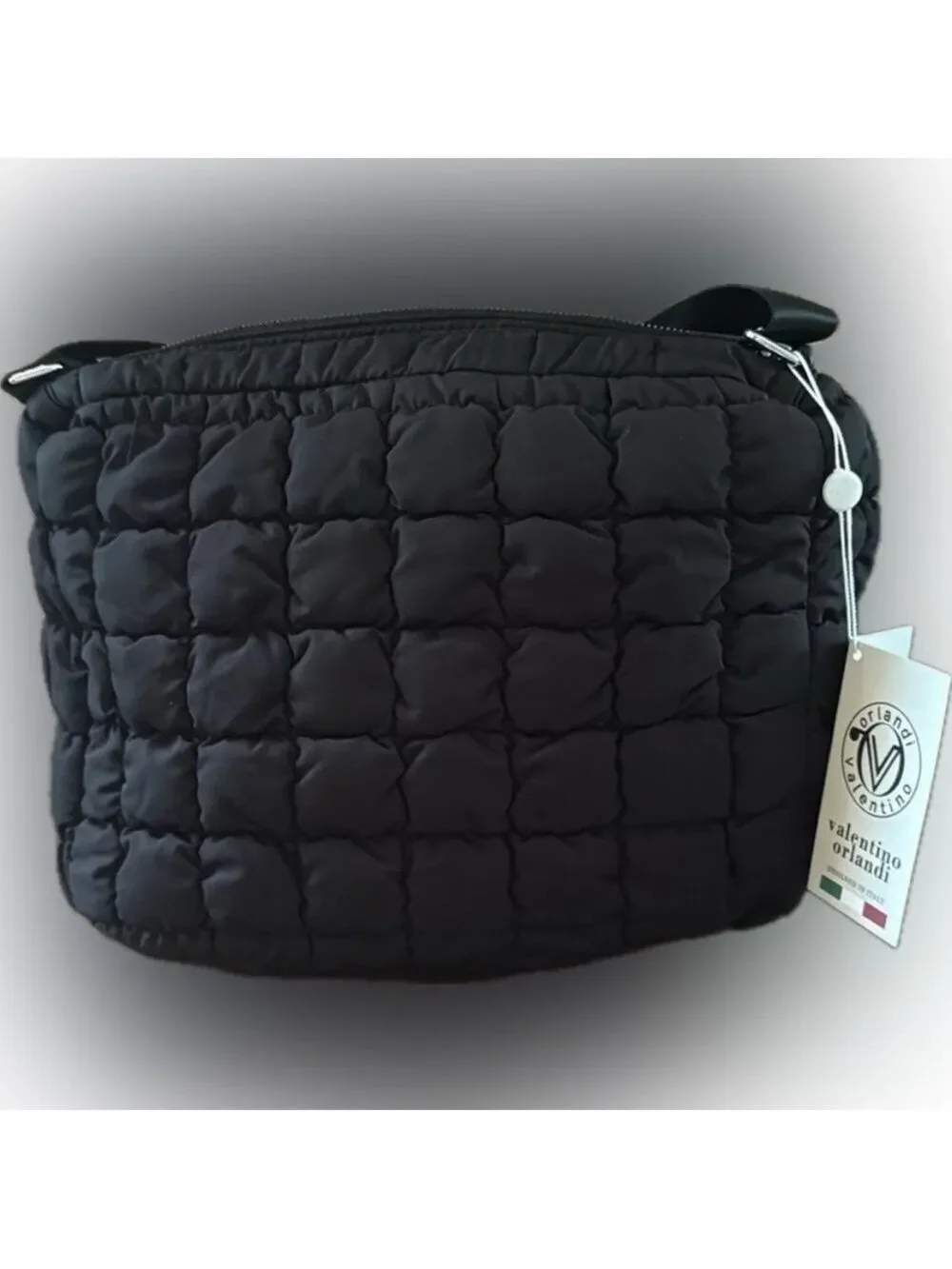 Valentino Orlandi Puffer Messenger Bag
